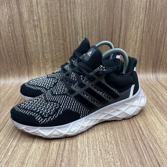 Adidas UltraBoost Web DNA Black Clear Pink Kid's 6.5 Or Women’s 7.5 Sneakers - Picture 3 of 11